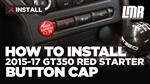 Mustang Ford Performance GT350 Red Starter Button Cap (2015-2017)