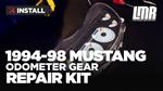 1994-98 Mustang Odometer Gear Repair/Fix Kit - Install