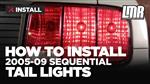 Mustang Sequential Tail Lights Installation - Plug In Harness (05-09 S197)