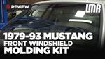 1979-1993 Fox Body Mustang Windshield Molding Kit - Overview