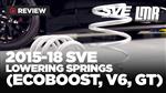 Mustang SVE Lowering Springs (2015-2021 EcoBoost, V6, GT)