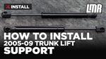 How To Replace Mustang Trunk Lift Supports (2005-2009)