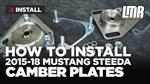 2015-2021 Mustang Steeda Camber Plates - LMR.com