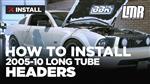 Mustang GT BBK Long Tube Headers/Off-Road X-Pipe - Install & Dyno (05-10 4.6L)