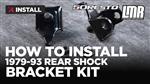 1986-2004 Mustang 5.0 Resto Rear Shock Bracket - Install & Review