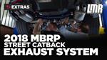 2018 Mustang GT MBRP Street Catback Exhaust - Sound Clips & Review