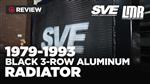 1979-1993 Fox Body Mustang SVE Black Aluminum Radiator - Review