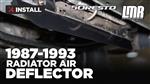 1987-1993 Mustang 5.0 Resto Radiator Air Deflector - Install & Review