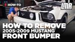 How To Remove Mustang Front Bumper (2005-2009 All)