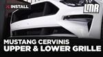 2018-2023 Mustang Cervinis C-Series Upper & Lower Grille Kit - Install & Review