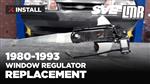Fox Body Mustang Window Regulator Replacement/Install (80-93)