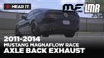 2011-2014 Mustang GT Magnaflow Race Series Axle Back Exhaust Sound Clip