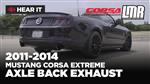 2011-2014 Mustang GT Corsa XTREME Axle Back Exhaust Sound Clip