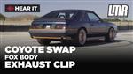 Coyote Swap Fox Body Exhaust Clip | Jones Performance Mustang Mufflers