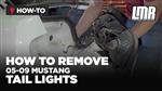 How To Remove S197 Mustang Tail Lights (05-09)