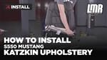 How To Install S550 Mustang Katzkin Seat Upholstery (15-21)