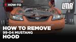 How To Remove Your New Edge Mustang Hood (99-04)