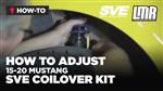 How To Adjust SVE S550 Mustang Coilover Kit (15-21)