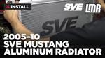 How To Install SVE Mustang GT Aluminum Radiator (05-10)