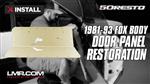 How to Replace Fox Body Door Panel Boards | Fox Body Mustang Door Panel Restoration (81-93)