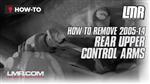 How To Remove 05-14 Mustang Rear Upper Control Arms