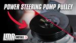 How To Remove & Install Power Steering Pump Pulley