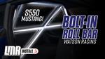 How To Install Watson Racing Mustang Bolt-In Roll Bar (2015-2022)