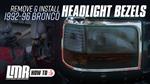 1992-1996 Ford OBS Bronco: How To Remove & Install Headlight Bezels