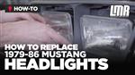 How To Remove & Install Fox Body Mustang Headlights (1979-1986)