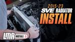 How To Install S550 Mustang Aluminum Radiator (2015-2023)