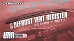 1987-1993 Fox Body Mustang: Defrost Vent Register - Overview & How To Install