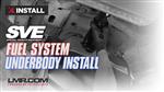 SVE Fuel System Underbody Install For Fox Body Mustangs