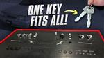 1979-1993 Fox Body Mustang: 5.0 Resto Single Key Lock Conversion Kits