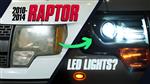 2010-2014 Ford F-150 Raptor LED Headlight Conversion: LMR Complete Kit Install