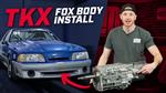 Fox Body Mustang TKX Transmission Install | Complete Swap How To Guide