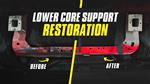 Factory-like Lower Core Support Repair | Fox Body, SN95, & New Edge Mustang