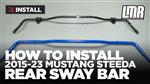 2015-2023 Mustang Steeda Rear Sway Bar Kit - Review & Install