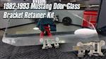 How To Install Door Glass Bracket Retainer Kit (1982-1993 Fox Body Mustang)